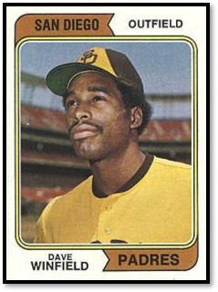 1974 Topps Baseball #456 Dave Winfield Rookie Card at Amazon's Sports  Collectibles Store