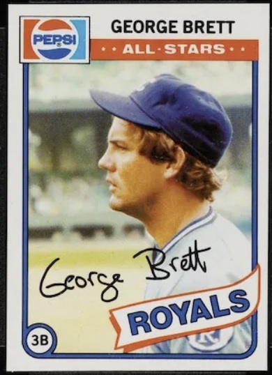 Card of the Day: George Brett 1980 Topps Pepsi-Cola All-Stars #3 | Sports  Card Info