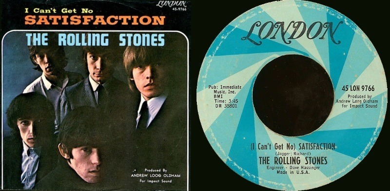 I Can't Get No) Satisfaction by The Rolling Stones (1965)