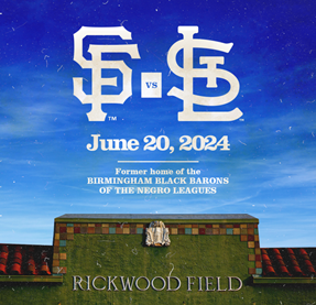 Official Release from Major League Baseball: St. Louis Cardinals and San  Francisco Giants to play at Rickwood Field in 2024 « The Official Website  for the City of Birmingham, Alabama