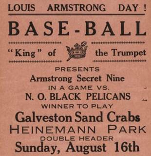 The flyer for Louis Armstrong Day. (Courtesy of the Louis Armstrong House Museum)