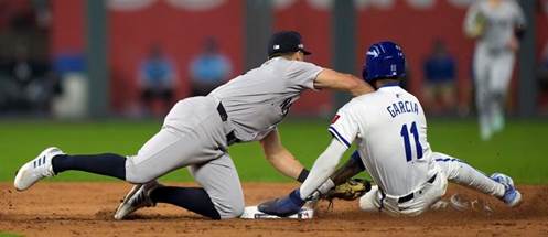 Yankees' Chisholm accuses Royals' Garcia of intentionally trying to hurt  teammate during ALDS win | | times-news.com