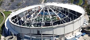 Ebay selling Tropicana Field roof ripped off by Hurricane Milton