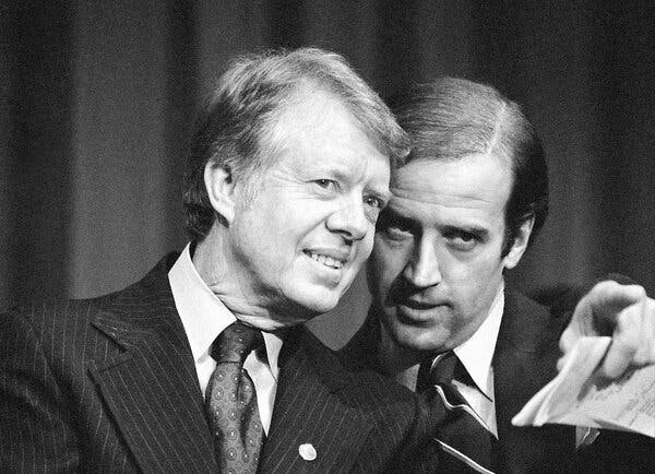 Hanging Out With Jimmy Carter,' Biden Faces the Echoes of History - The New  York Times