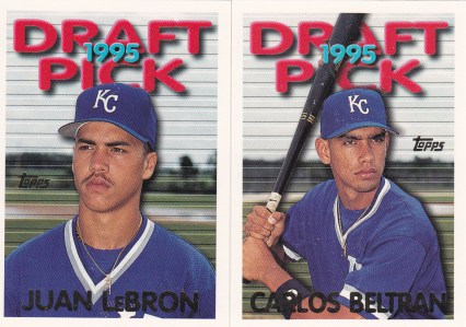 1995 Topps Traded Beltran LeBron