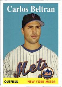 2007 Topps #312 Carlos Beltran New York Mets | eBay