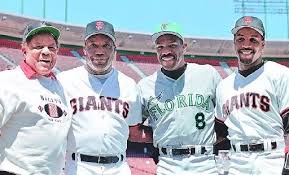 Baseball - Willie Mays, Bobby Bonds, Andre Dawson, Barry Bonds | Facebook