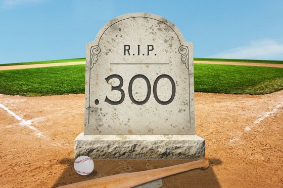 Baseball's .300 hitter has nearly gone extinct