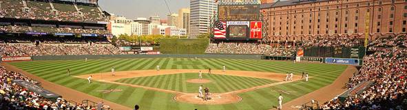 Camden Yards Baseball Game Baltimore Photograph by Panoramic Images - Fine Art America