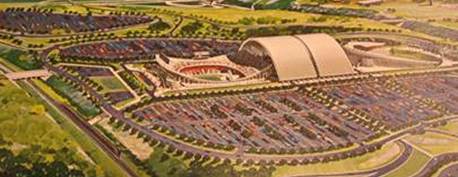 Image result for kansas city sliding roof stadiums